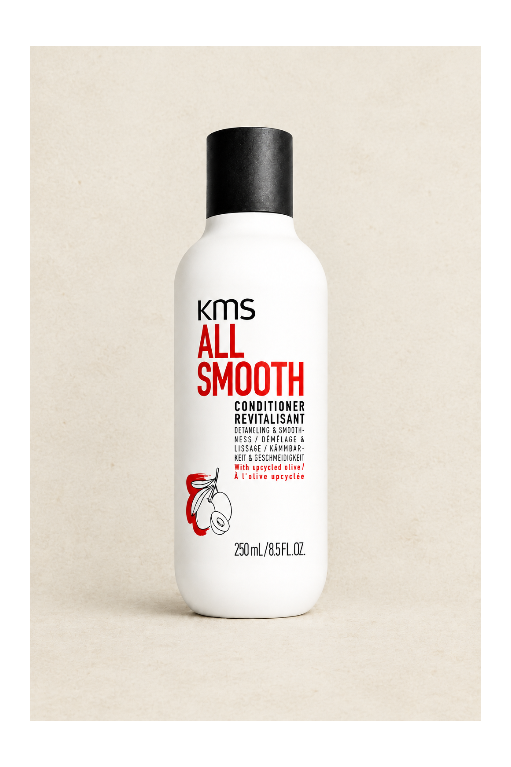 kms all smooth conditioner 250ml/balsamo lisciante per capelli crespi