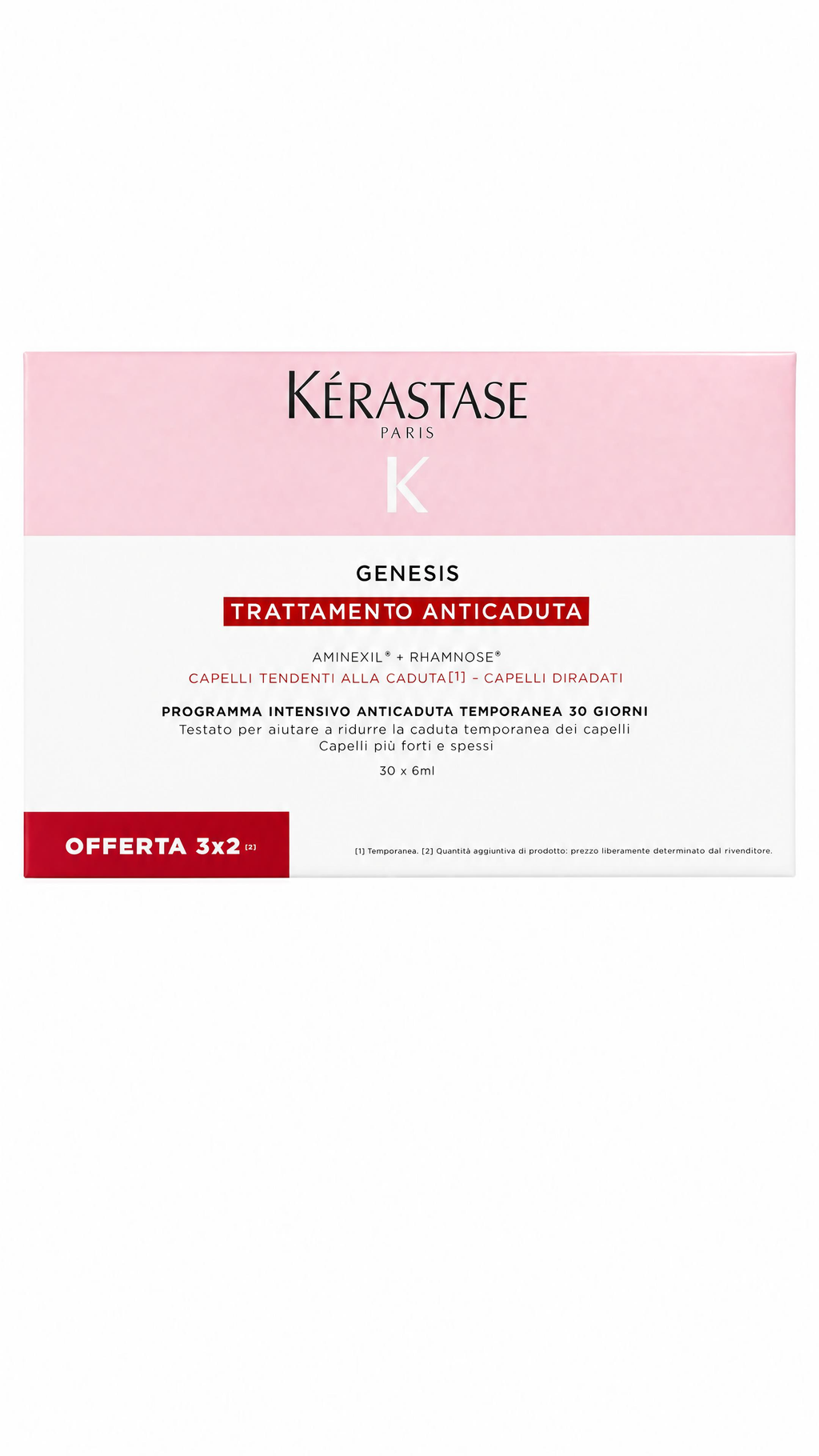 Genesis Ampoules Cure Anti-Chute Fortifiantes/Fiale anticaduta 30x6ml