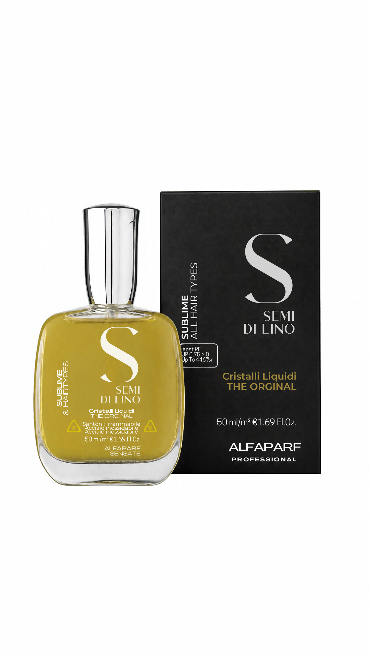 Semi di Lino | Sublime Cristalli Liquidi - Illumina istantaneamente tutti i tipi di capelli